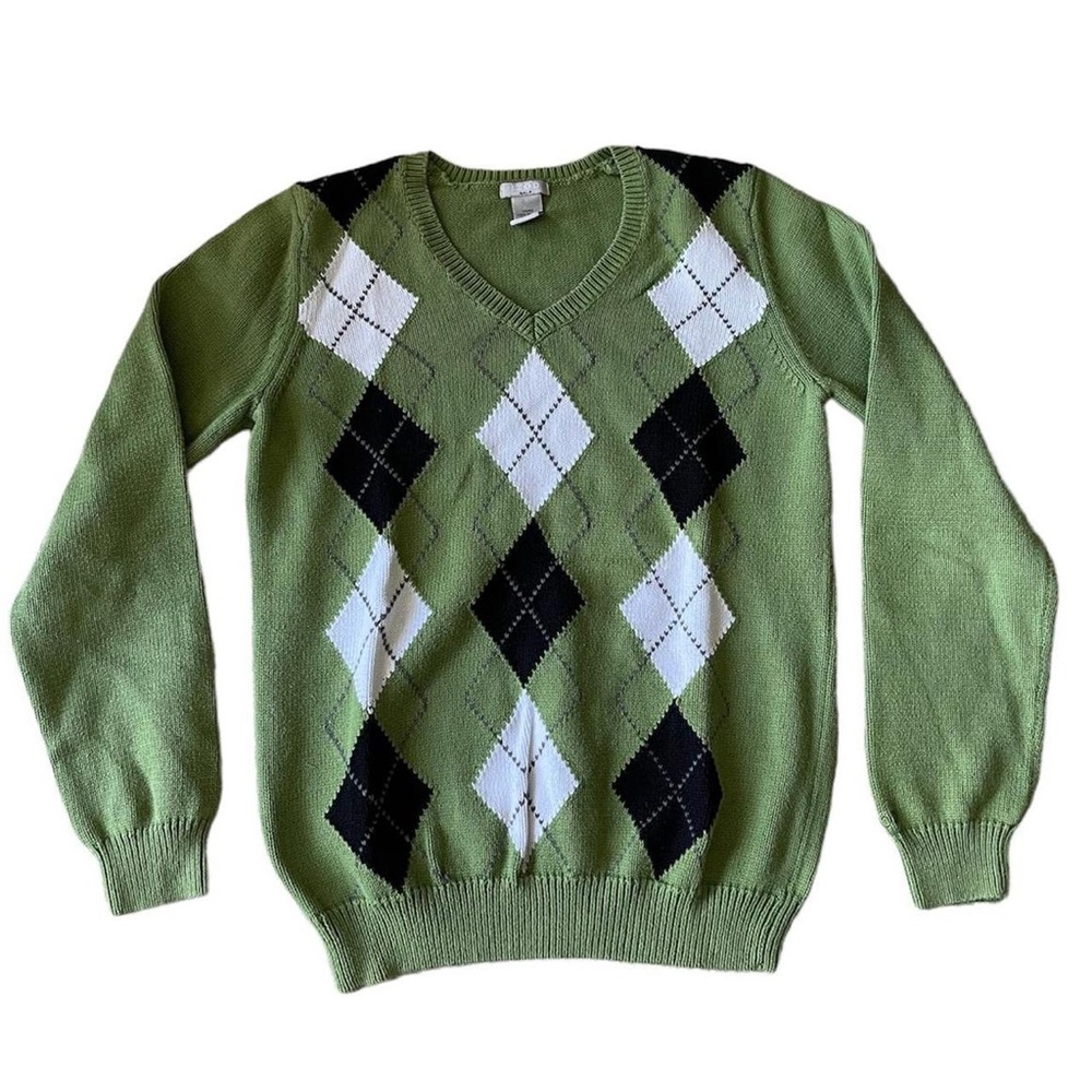Vintage IZOD Argyle Patterned Sweater <3